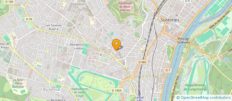 localisation de l'entreprise DESSIN ASSIST TECHN & SECRETAR à SURESNES