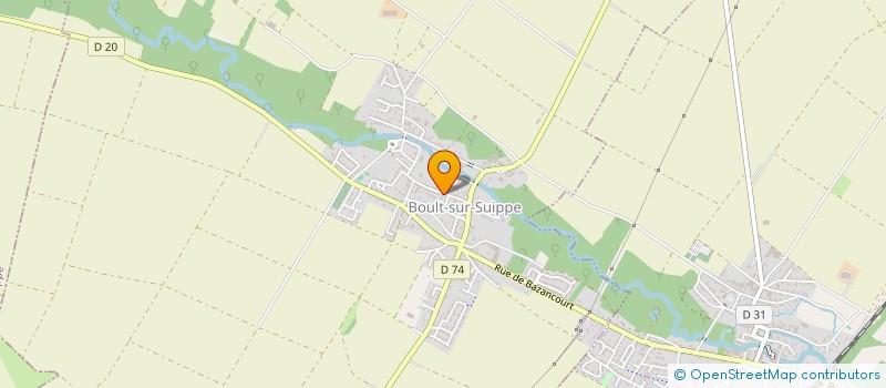 localisation de l'entreprise DESSIN & CREATION ARTISTIQUES IMPRIMERIE  BOULT-SUR-SUIPPE