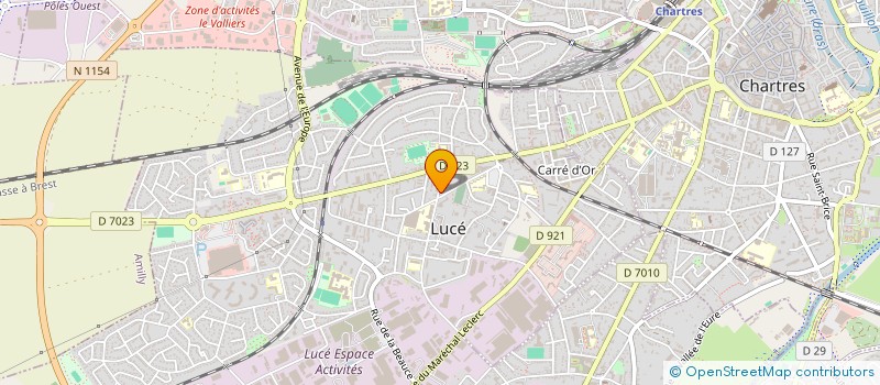 localisation de l'entreprise DESSIN PLAN ASSISTE PAR ORDINATEUR CONCEPT à LUCE