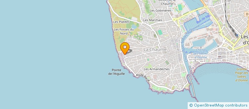 localisation de l'entreprise DESSIN-PRO à LES SABLES D'OLONNE