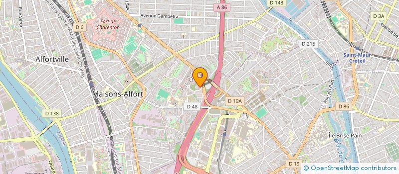 localisation de l'entreprise DESSINATELLO  MAISONS-ALFORT