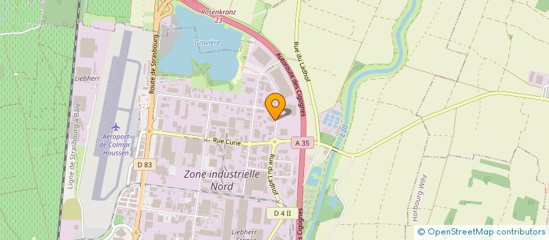 localisation de l'entreprise DESSINDUS  COLMAR