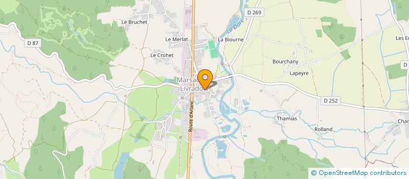 localisation de l'entreprise DESSINE-MOI UN MOUTON... à MARSAC-EN-LIVRADOIS