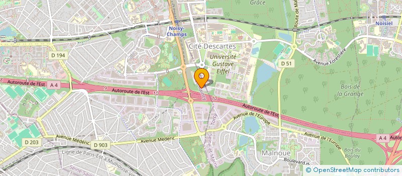 localisation de l'entreprise DESSINE MOI UN OBJET  CHAMPS-SUR-MARNE