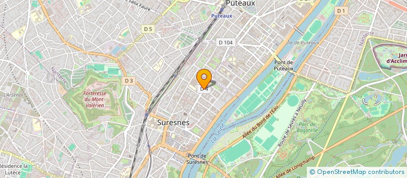 localisation de l'entreprise DESSINE MOI UNE ECOLE à SURESNES