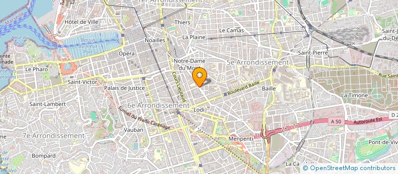 localisation de l'entreprise DESSINES MOI MON AVENIR à MARSEILLE