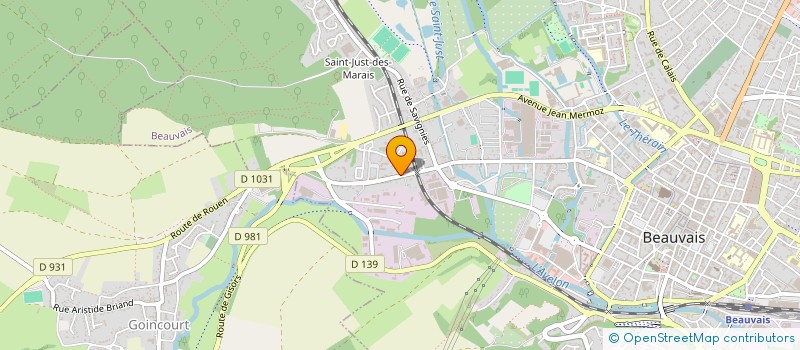 localisation de l'entreprise DESSINEZ-MOI UN MOUTON  BEAUVAIS