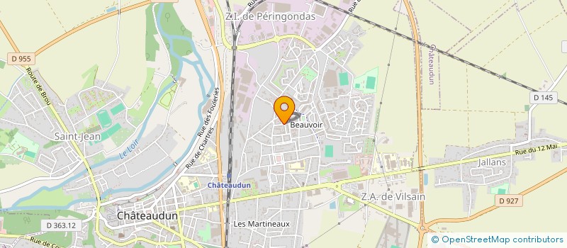 localisation de l'entreprise DESSINTECHNIK à CHATEAUDUN