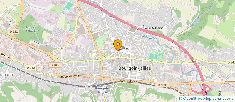 localisation de l'entreprise DESSM à BOURGOIN-JALLIEU