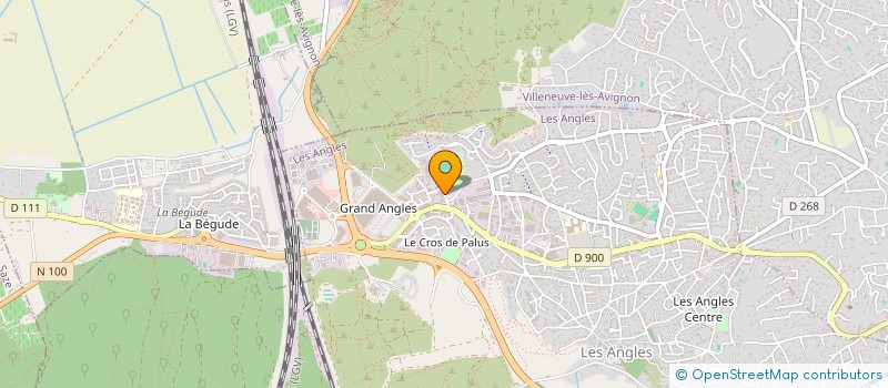 localisation de l'entreprise DESSOLIN ET CIE  LES ANGLES