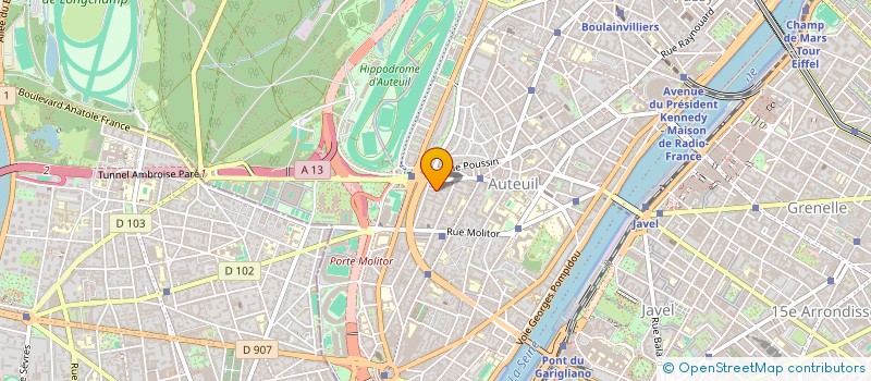 localisation de l'entreprise DESSONE  PARIS