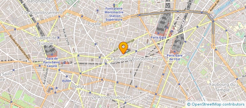 localisation de l'entreprise DESSOUS CHICS  PARIS