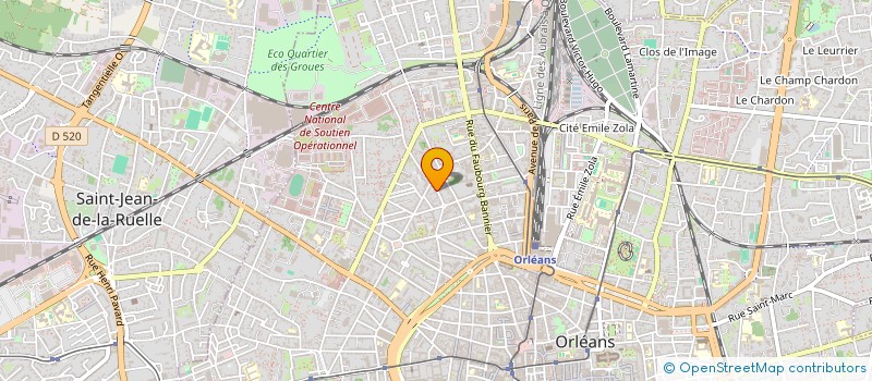 localisation de l'entreprise DESSPA à ORLEANS