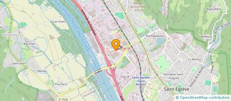 localisation de l'entreprise DESSUS DESSOUS  GRENOBLE