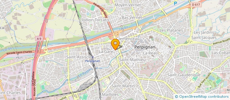 localisation de l'entreprise DESSY DISTRIBUTION à PERPIGNAN