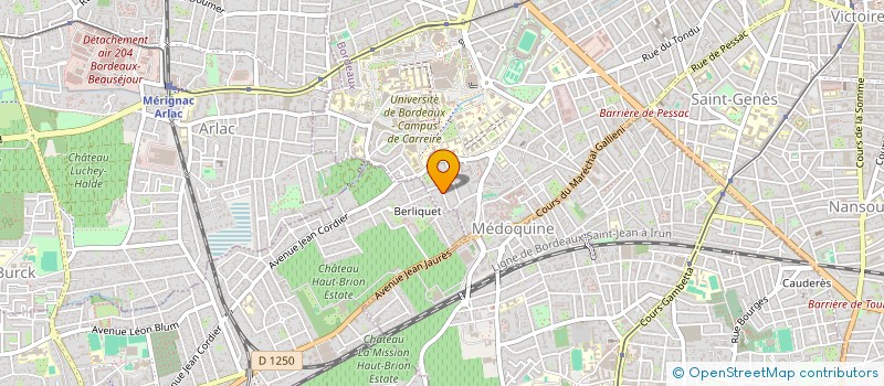 localisation de l'entreprise DEST-IN à BORDEAUX