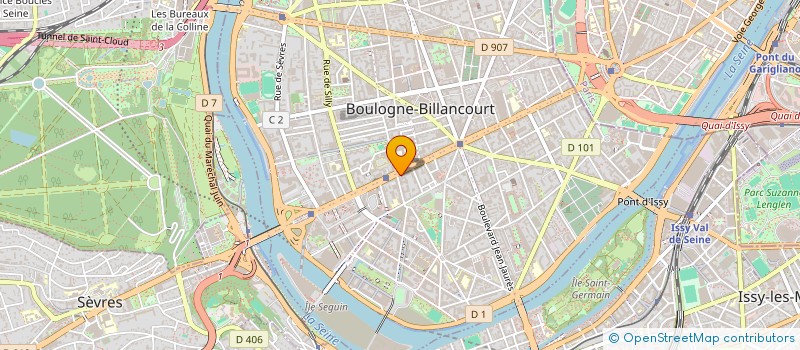 localisation de l'entreprise DEST.INBOX à BOULOGNE-BILLANCOURT