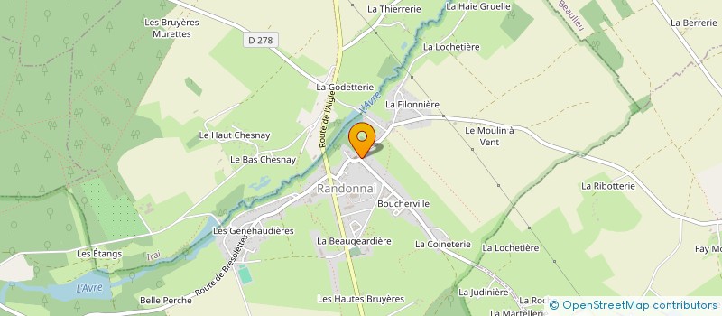 localisation de l'entreprise DEST-INNEE à IRAI