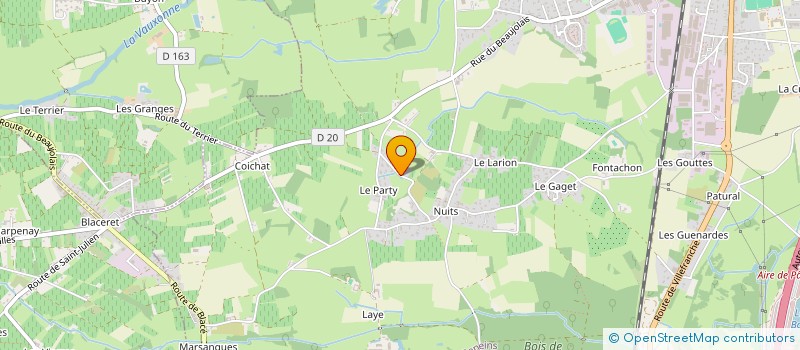 localisation de l'entreprise DESTA WAY  SAINT GEORGES DE RENEINS