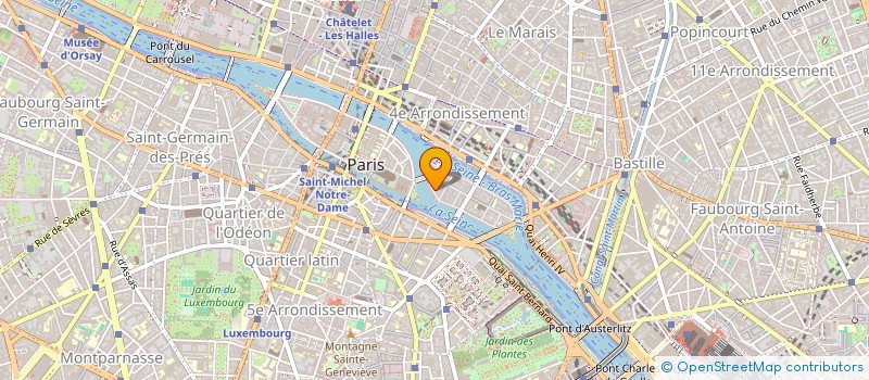 localisation de l'entreprise DESTAILLEURS  PARIS 04