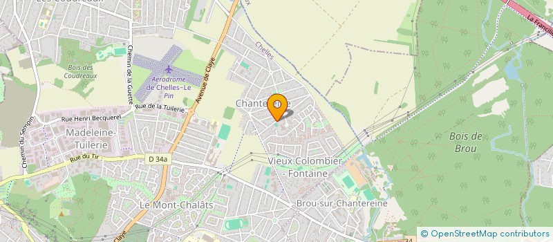 localisation de l'entreprise DESTAN HOLDING  CHELLES