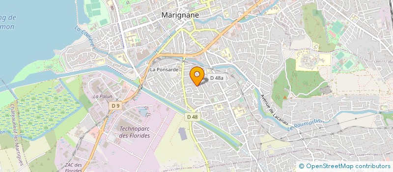 localisation de l'entreprise DESTAR SAINT-GEORGES  MARIGNANE