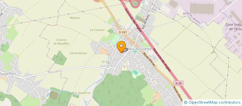 localisation de l'entreprise DESTER  AIX-NOULETTE