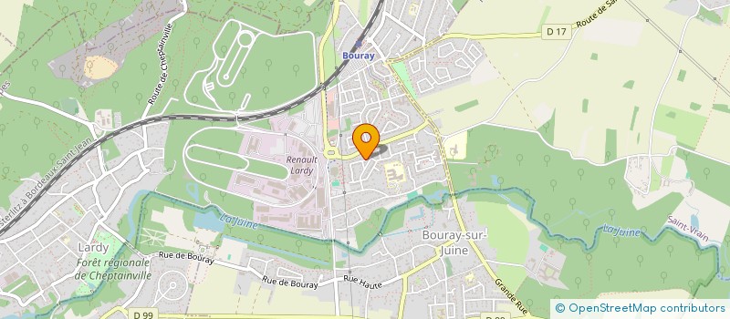 localisation de l'entreprise DESTHOME à LARDY