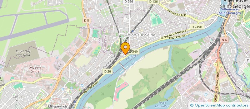 localisation de l'entreprise DESTIDRIVING  ABLON-SUR-SEINE