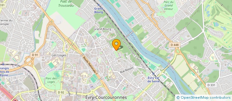 localisation de l'entreprise DESTIN TRADER à EVRY-COURCOURONNES