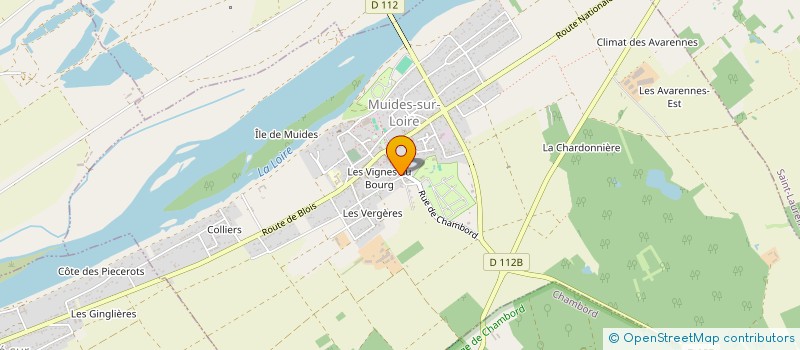 localisation de l'entreprise DESTINA  MUIDES-SUR-LOIRE