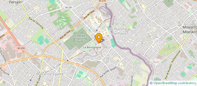 localisation de l'entreprise DESTINA TRANSPORTS  TOURCOING