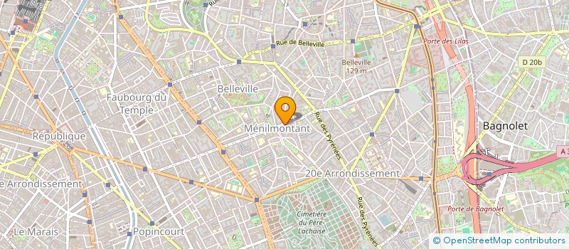 localisation de l'entreprise DESTINAOZAN  PARIS