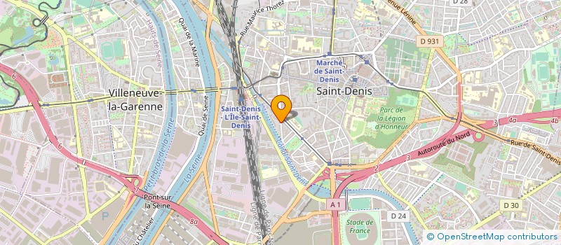 localisation de l'entreprise DESTINATION 2055 à SAINT-DENIS