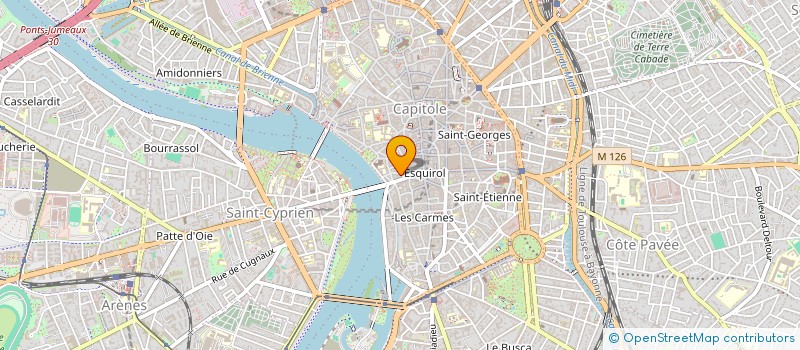 localisation de l'entreprise DESTINATION  TOULOUSE