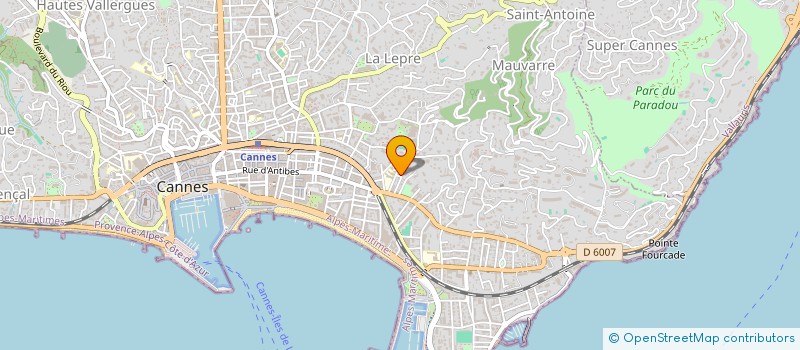 localisation de l'entreprise DESTINATION BASKETT  CANNES