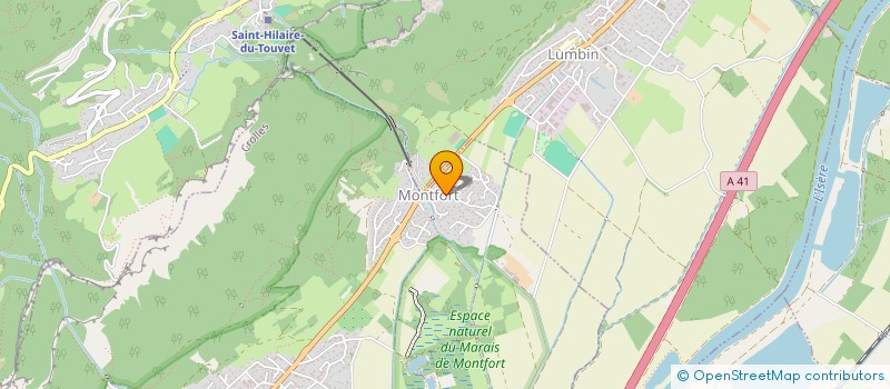 localisation de l'entreprise DESTINATION BRASIL  CROLLES