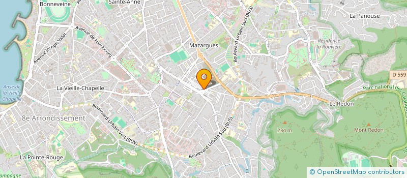 localisation de l'entreprise DESTINATION CALANQUES MARSEILLE à MARSEILLE
