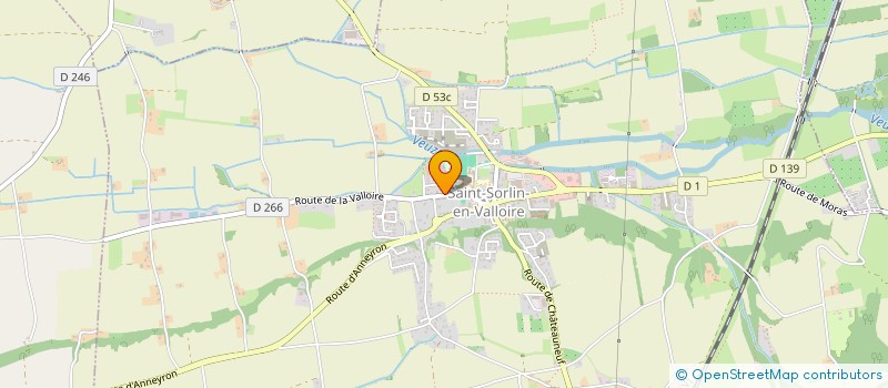 localisation de l'entreprise DESTINATION COACHING  SAINT-SORLIN-EN-VALLOIRE