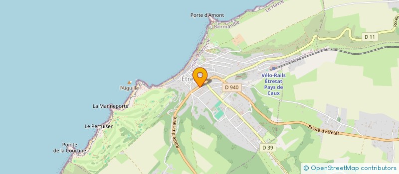 localisation de l'entreprise DESTINATION COIFFURE  ETRETAT