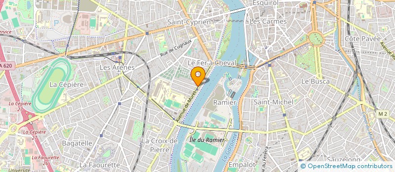 localisation de l'entreprise DESTINATION CULTURE à TOULOUSE
