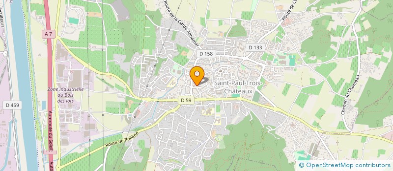 localisation de l'entreprise DESTINATION DROME PROVENCALE à GRIGNAN