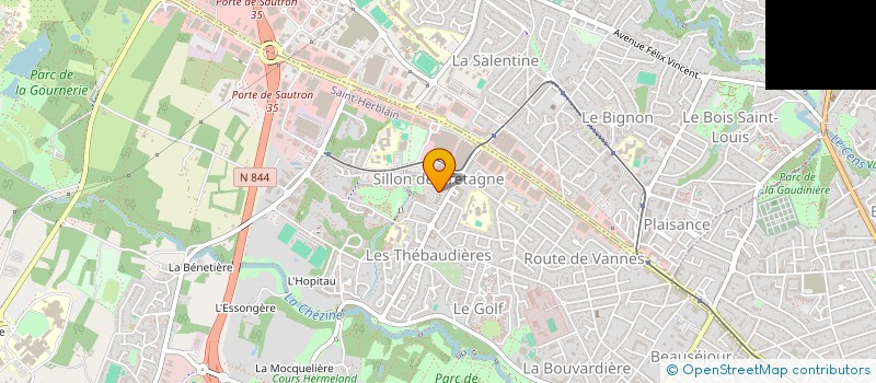 localisation de l'entreprise DESTINATION FRANCO MOLDAVE à SAINT-HERBLAIN