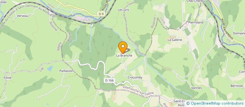 localisation de l'entreprise DESTINATION GAZ'ELLES  AMPLEPUIS