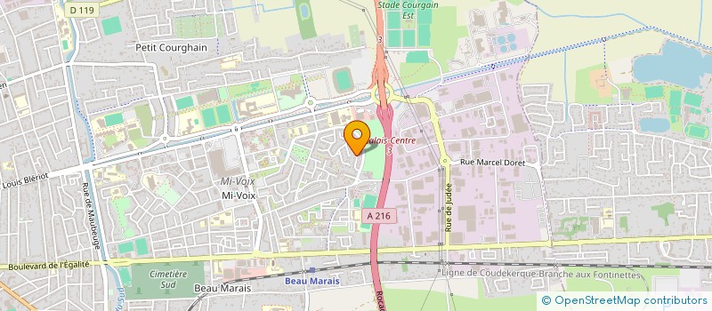 localisation de l'entreprise DESTINATION IMMO à CALAIS