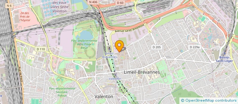 localisation de l'entreprise DESTINATION KOMPA  LIMEIL-BREVANNES