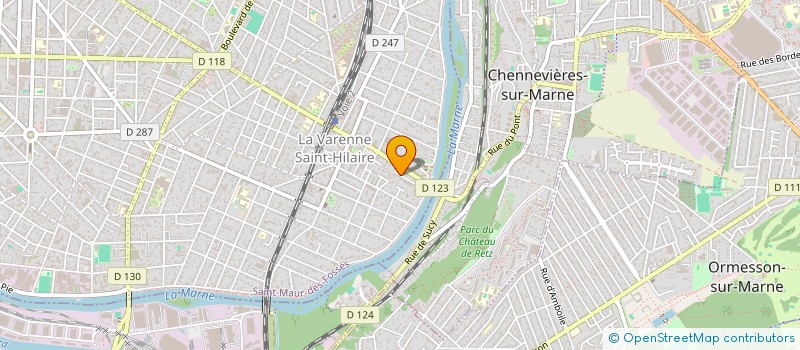 localisation de l'entreprise DESTINATION LOISIRS SENIORS à SAINT-MAUR-DES-FOSSES