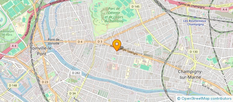 localisation de l'entreprise DESTINATION MANAGEMENT GROUP  CHAMPIGNY-SUR-MARNE