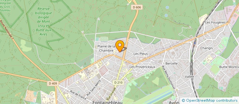 localisation de l'entreprise DESTINATION MEDIA à FONTAINEBLEAU