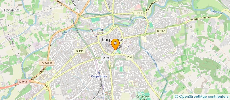 localisation de l'entreprise DESTINATION MONT-VENTOUX PROVENCE à CARPENTRAS